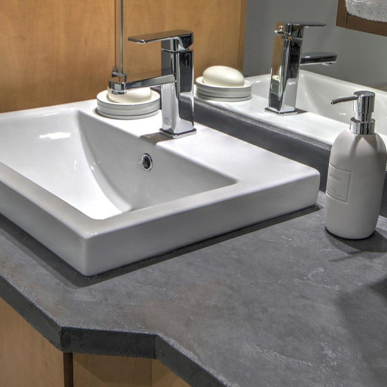 Hormigón Pulido para Cocina: Encimera, Revestimiento de Pared