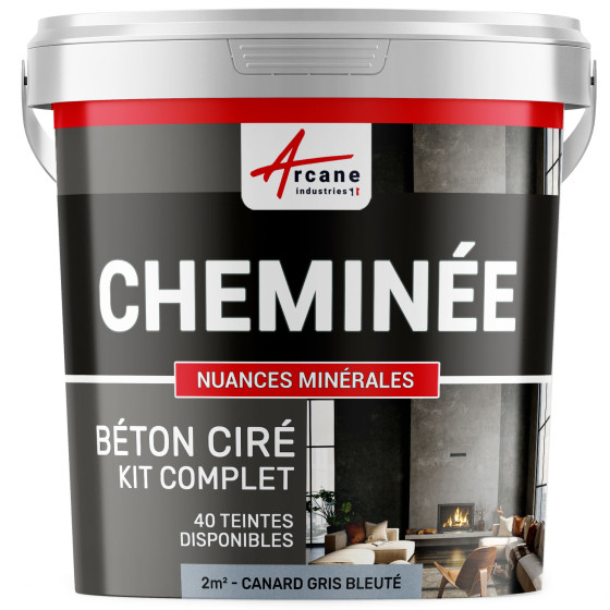 Gewaxt Beton Kit voor Schoorstenen