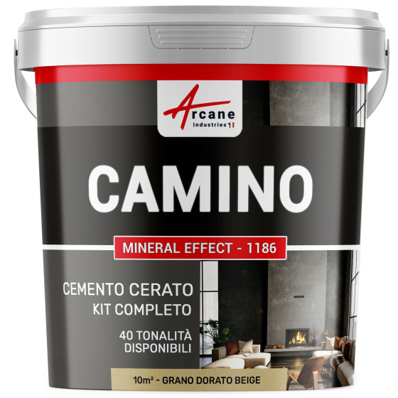 Gewaxt Beton Kit voor Schoorstenen