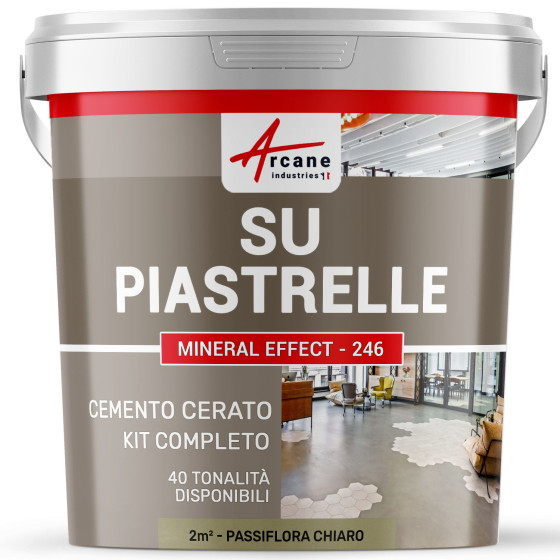 BETON CIRE KIT OP TEGELS