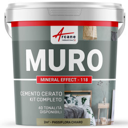 KIT CEMENTO CERATO BEIGE PER PARETI