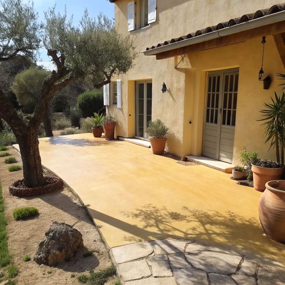KIT BETÓN CIRÉ EXTERIOR - Betón alisado para suelos, paredes, terrazas y escaleras