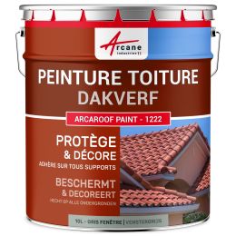 Bruine dakverf dakpannen: Arcaroof Paint - 1222
