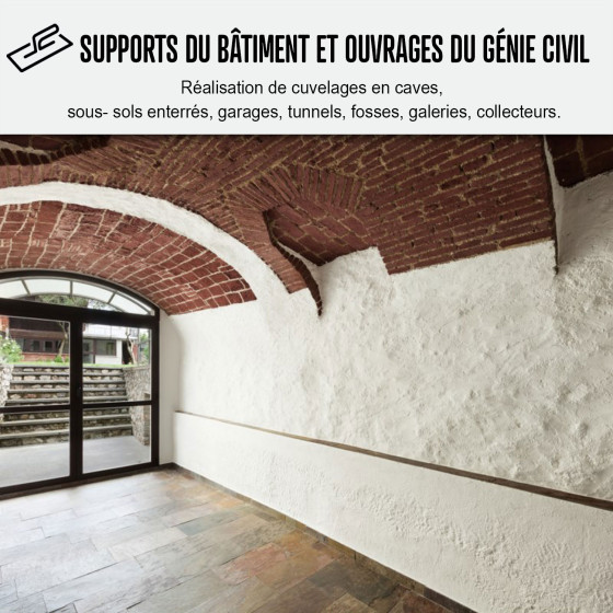 enduit de cuvelage - ARCACIM CAVE