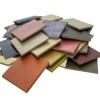Muestra de carta de colores de hormigón pulido