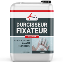 Fixateur de fond avant peinture pour supports fiables et poreux : FIXEFOND-10L-Transparent-Couleur / Aspect