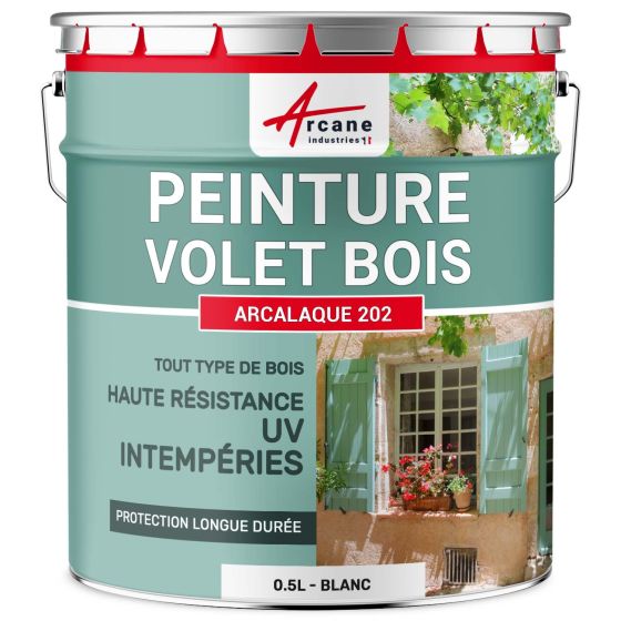 Peinture volet  - Couleur / Aspect