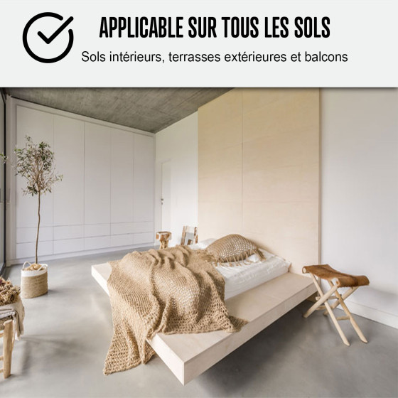 KIT GEWAXTE BETON VLOER HOGE BESCHERMING
