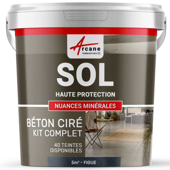 KIT GEWAXTE BETON VLOER HOGE BESCHERMING