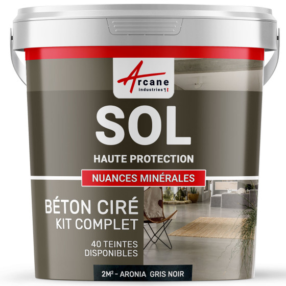 KIT GEWAXTE BETON VLOER HOGE BESCHERMING