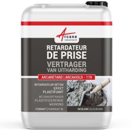 Vertrager voor beton met plastificerend effect: ARCAHOLD -119