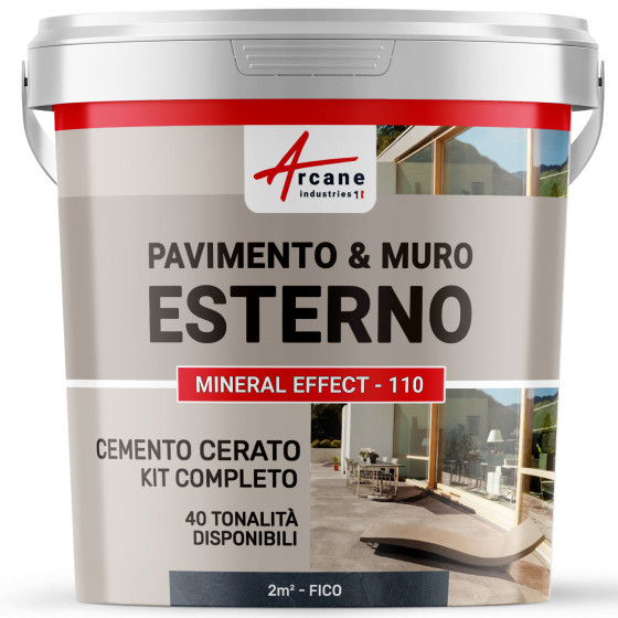 KIT  BETON CIRE BUITEN - beton cire voor buiten voor vloer, muur, terras, balkon, trap
