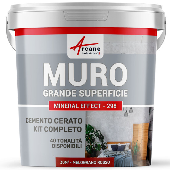 KIT BETON CIRE VOOR GROTE OPPERVLAKKEN - Speciaal Beton Cire voor Muren