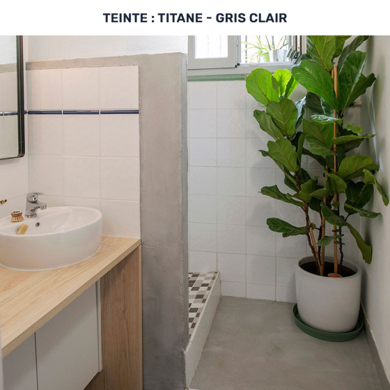 Kit Gewaxt Beton Badkamer: Waterdichte Pleister